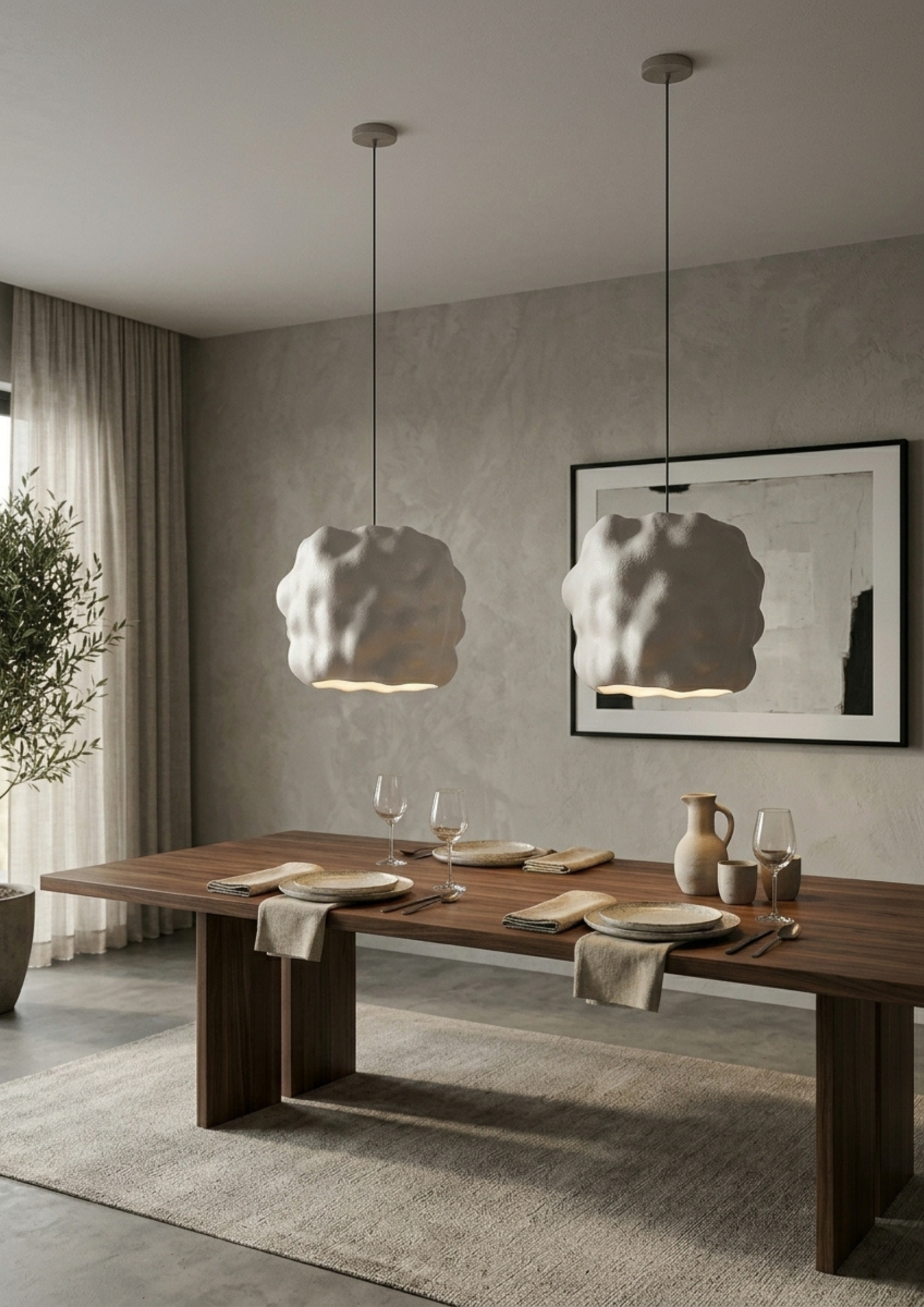Cloud Cube Pendant Light