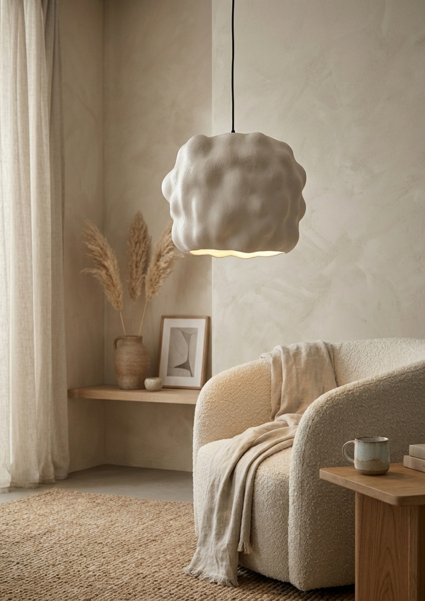 Cloud Cube Pendant Light