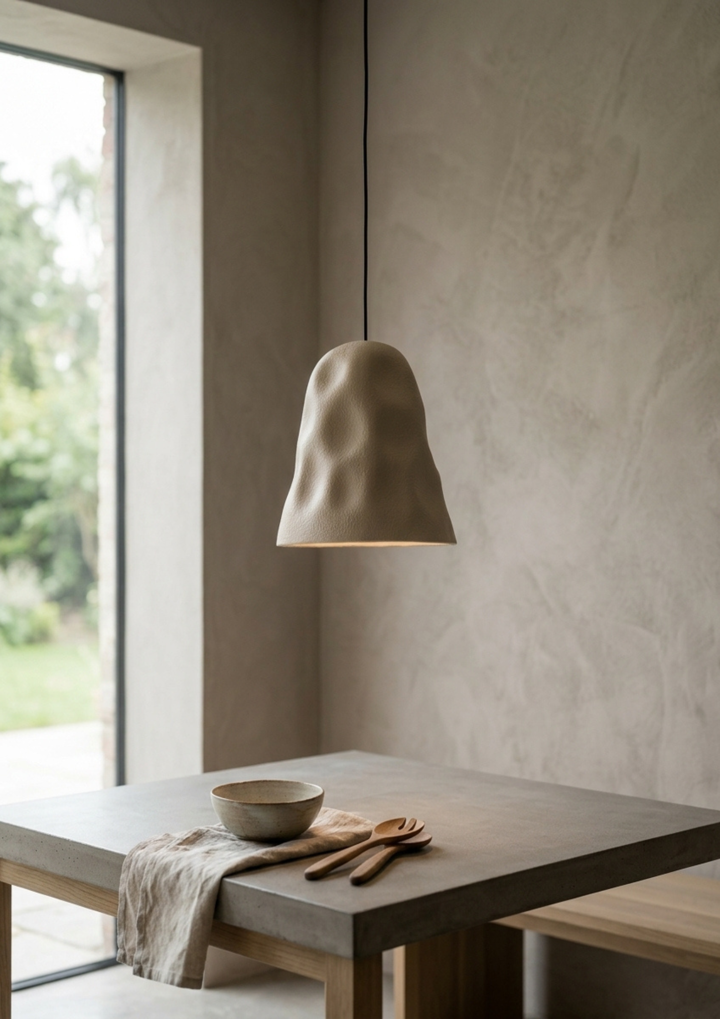 Ivory Drop Pendant Light