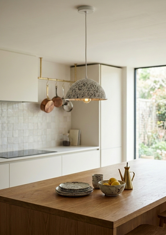 Rose Dome Pendant Light