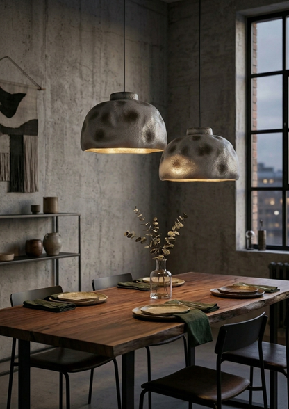 Stone Cave Pendant Light