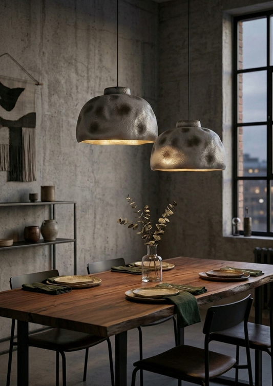 Stone Cave Pendant Light
